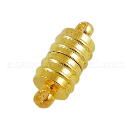 Brass Magnetic Clasps with Loops UK-MC028-NFG-1
