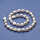 Natural Cultured Freshwater Pearl Beads Strands UK-PEAR-P060-16D-2