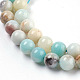 Natural Flower Amazonite Beads Strand&nbsp;UK-G-E487-49-3