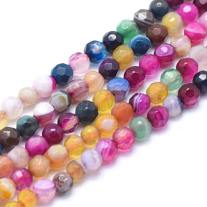 Natural Agate Beads UK-G-J371-06-6mm-1