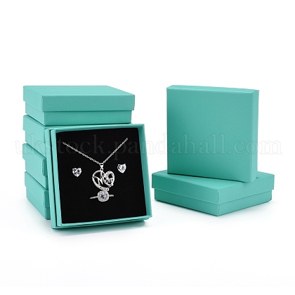 Cardboard Gift Box Jewelry Set Boxes UK-CBOX-F004-01A-1