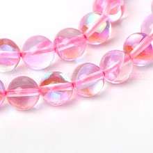 Synthetical Moonstone Round Beads Strands