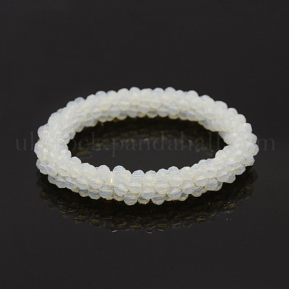 Opalite Round Beads Bracelets UK-BJEW-F083E-01-1