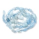 Natural Aquamarine Beads Strands UK-G-P433-06B-5