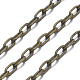 Brass Cable Chains UK-X-CHC031Y-AB-2