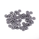 Flat Round Eco-Friendly Handmade Polymer Clay Beads UK-CLAY-R067-6.0mm-41-4