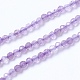 Natural Amethyst Beads Strands UK-G-F568-166-2mm-1