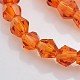 Faceted Bicone Glass Beads Strands UK-EGLA-P017-4mm-06-3