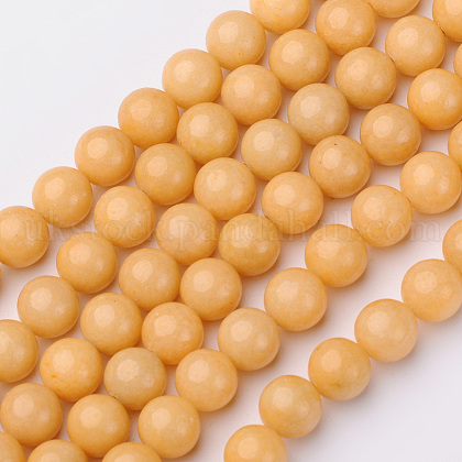 Natural Mashan Jade Bead Strands&nbsp;UK-G-K151-10mm-46-1