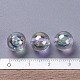 Eco-Friendly Transparent Acrylic Beads UK-PL735-2-4