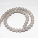 Natural Yellow Jade Beads Strands UK-G-G598-4mm-YXS-06-2