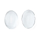 Transparent Oval Glass Cabochons UK-X-GGLA-R022-18x13-2