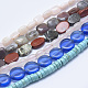 Natural & Synthetic Gemstone Beads Strands UK-G-F513-02-2