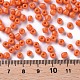Baking Paint Glass Seed Beads UK-SEED-S002-K4-3