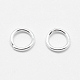 925 Sterling Silver Round Rings UK-STER-F032-08S-0.7x5-2