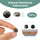Natural Indian Agate Cabochons UK-G-R416-12mm-14-3