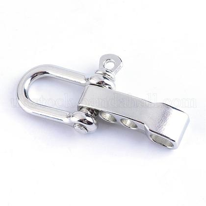 Alloy D-Ring Anchor Shackle Clasps UK-PALLOY-S078-P-1