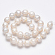Nuggets Natural Baroque Pearl Keshi Pearl Beads Strands UK-PEAR-Q004-32-2