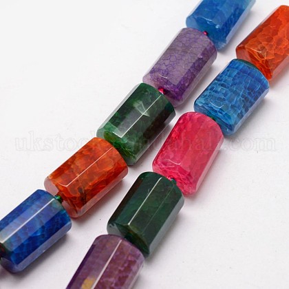 Natural Agate Beads Strands UK-G-F303-05-1