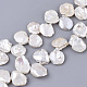Natural Baroque Pearl Keshi Pearl Beads Strands UK-PEAR-Q015-010-1