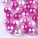 Acrylic Imitation Pearl Beads UK-MACR-N001-01E-1