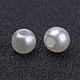 Creamy White Chunky Imitation Loose Acrylic Round Spacer Pearl Beads for Kids Jewelry UK-X-PACR-4D-12-2