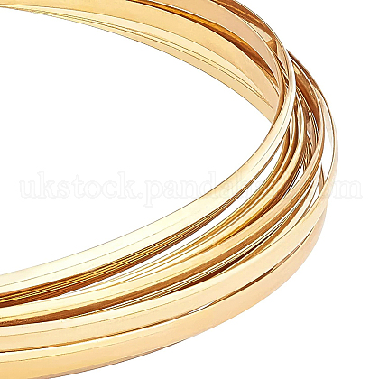 Half Round Brass Wire for Jewelry Making UK-CWIR-WH0003-02-A-1