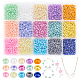 15 Colors Glass Seed Beads UK-SEED-PH0012-07-1