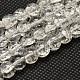 Two Tone Crackle Glass Beads Strands UK-GLAA-F034-6mm-05-K-1
