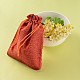 Mixed Color Burlap Packing Pouches Drawstring Bags UK-ABAG-D004-M-4
