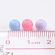 Round Solid Color Opaque Acrylic Beads UK-X-SACR-S037-M02-A-5