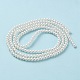 Baking Painted Pearlized Glass Pearl Round Bead Strands UK-HY-Q003-4mm-01-3