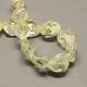 Electroplate Transparent Glass Beads Strands UK-EGLA-Q044-01-K-2
