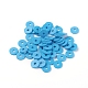 Flat Round Eco-Friendly Handmade Polymer Clay Beads UK-CLAY-R067-8.0mm-33-4