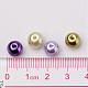 Lavender Garden Mix Pearlized Glass Pearl Beads UK-HY-X006-8mm-08-4