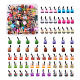 CRAFTDADY Glass Bottle Pendants UK-GLAA-CD0001-01-1