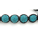Fashion Diamond Braided Ball Bracelets UK-BJEW-N138-64-K-2