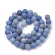 Natural Blue Aventurine Beads Strands UK-G-T106-207-3