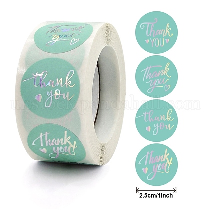 Word Thank You Self Adhesive Paper Stickers UK-DIY-M023-01-1