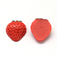 Strawberry Resin Cabochons UK-CRES-R183-09-K-3