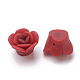 Handmade Polymer Clay Flower Beads UK-X-CLAY-S089-07-3