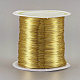 Copper Wire Copper Beading Wire for Jewelry Making UK-CWIR-F001-G-0.3mm-1