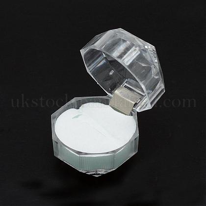 Transparent Plastic Ring Boxes UK-OBOX-R001-04A-1