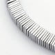 Electroplate Non-magnetic Synthetic Hematite Beads Strands UK-G-J224-08-1