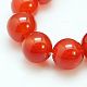 Natural Carnelian Beads Strands UK-G-C076-6MM-2A-K-1