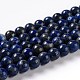 Natural Lapis Lazuli Beads Strands UK-G-G423-8mm-A-1