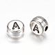 Alloy Letter Beads UK-PALLOY-G190-AS-A-2