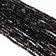 Natural Black Onyx Beads Strands UK-G-H1567-8MM-3