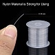 1 Roll Transparent Fishing Thread Nylon Wire UK-X-NWIR-R0.25MM-5