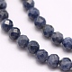 Natural Sapphire Beads Strands UK-G-F509-18-4mm-5